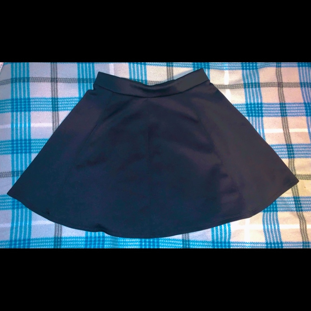 Black Decree Mini Skirt.